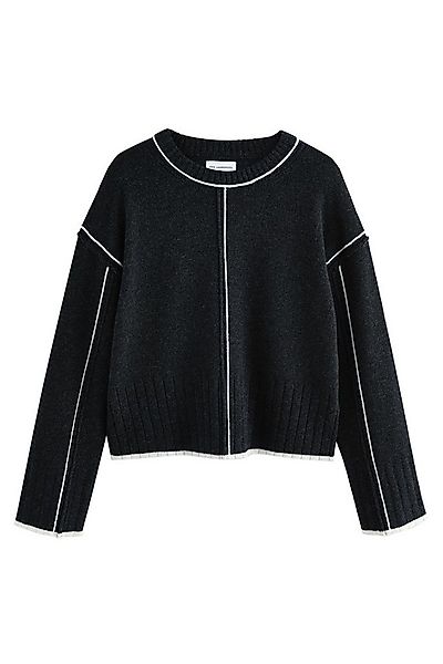 Next Rundhalspullover N. Premium Lambswool-Rundhalspullover, Kurzgröße (1-t günstig online kaufen