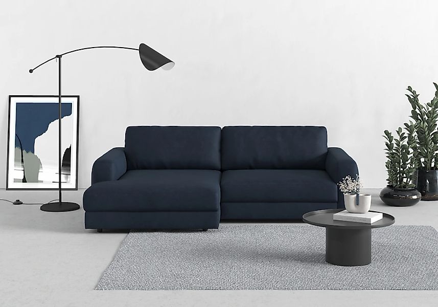 TRENDMANUFAKTUR Ecksofa "Bourbon, Mega Designsofa mit tollem Sitzkomfort, B günstig online kaufen