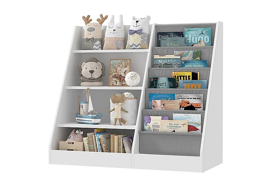 radelldar Bücherregal Kinderregal Spielzeugregal, mit 4 offenen Fächern, 5 günstig online kaufen