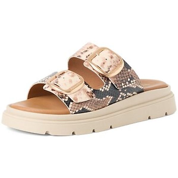 Tamaris  Pantoffeln Pantoletten PanPlatReptilKombi 1-27239-42-483 günstig online kaufen