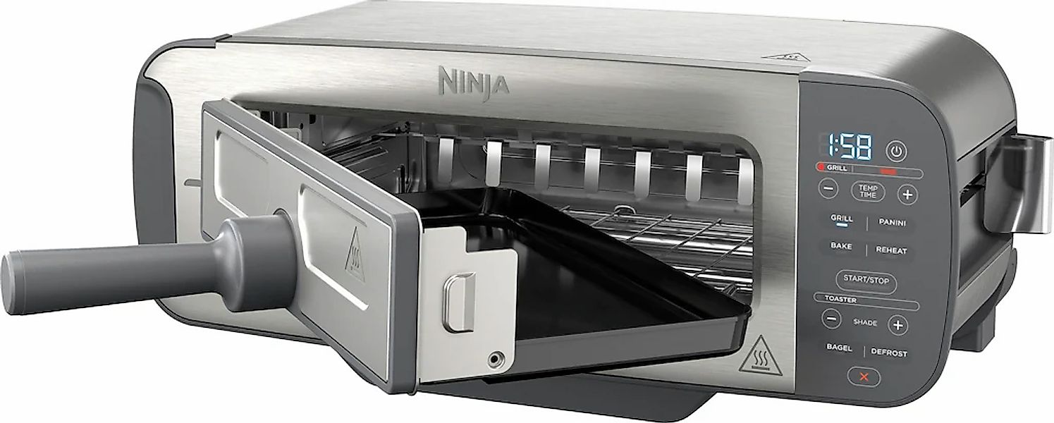 NINJA Toaster "ST202EU Ninja Foodi" 1 Schlitz 2400 W 2-in-1 Toaster, Grill günstig online kaufen