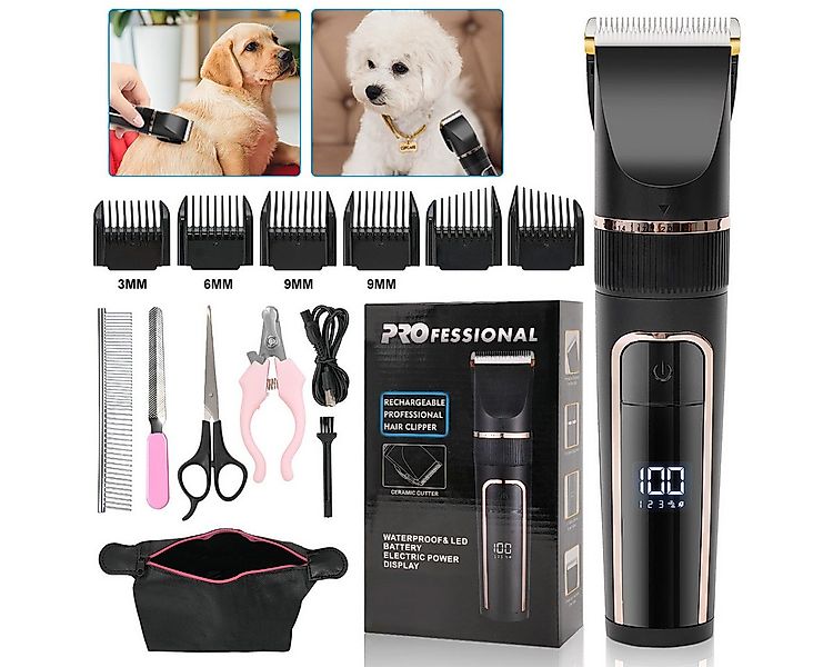 MCURO Hundeschermaschine Pferdeschermaschine, Multifunktionstrimmer, mit La günstig online kaufen