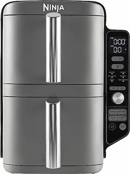 NINJA Heißluftfritteuse »SL400EU Double Stack XL« 2470 W günstig online kaufen