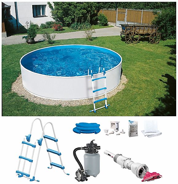 my POOL BWT Rundpool Inkl. Akku-Bodensauger BWT BC 02 günstig online kaufen