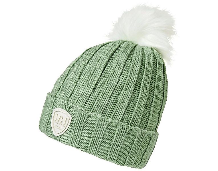 Helly Hansen Strickmütze Limelight mit Bommel jadegrün Damen günstig online kaufen