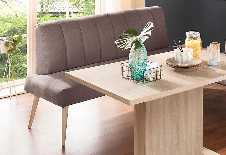 exxpo - sofa fashion Sitzbank "Costa, moderne Rückensteppung, bequem und el günstig online kaufen