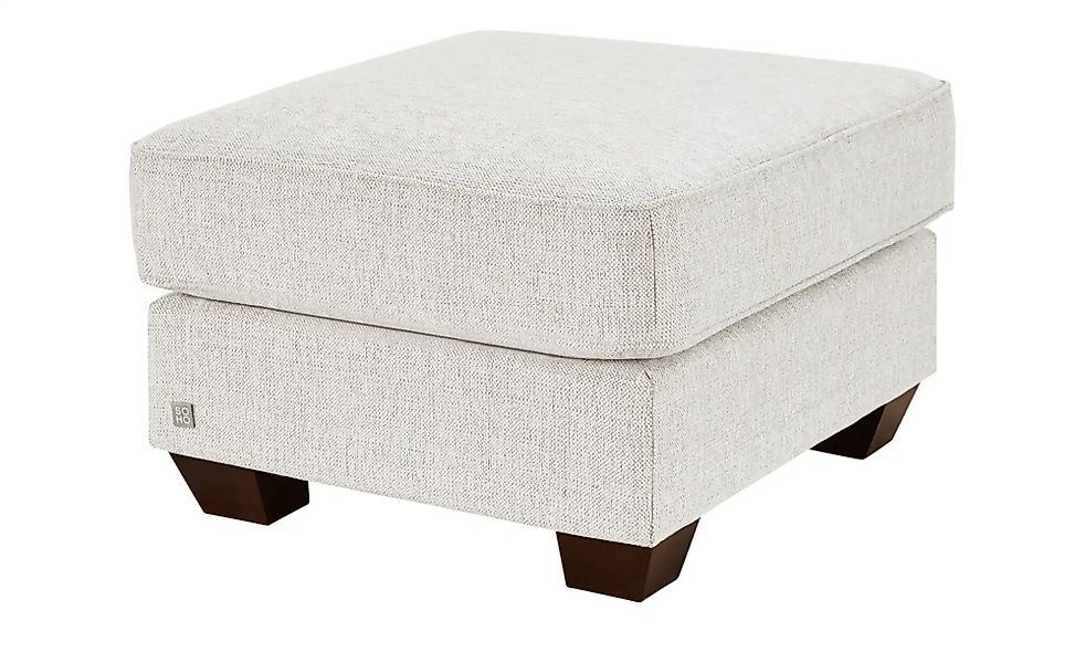 SOHO Hocker  Franka ¦ weiß ¦ Maße (cm): B: 75 H: 42 T: 62 Polstermöbel > Ho günstig online kaufen