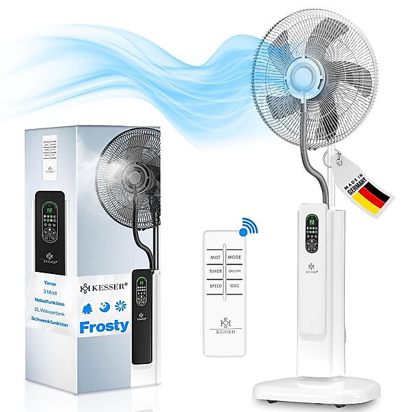 KESSER Standventilator, Stand-Ventilator Frosty mit Wasser günstig online kaufen