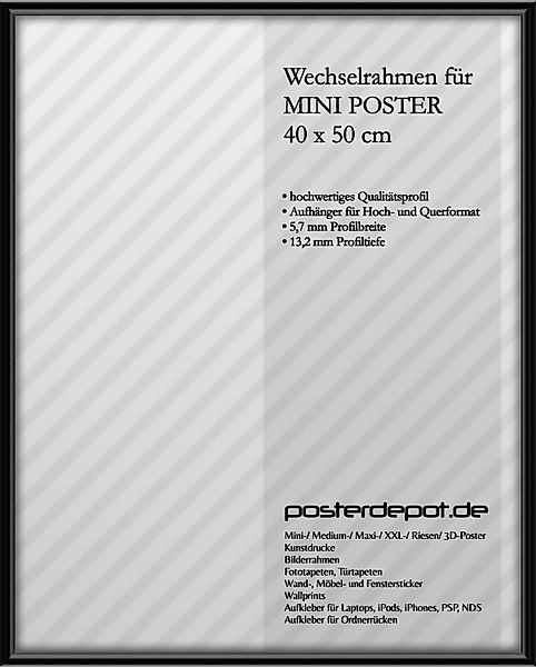 Wallario Rahmen Wechselrahmen aus Alu, passend günstig online kaufen