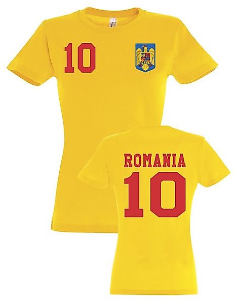 Youth Designz Print-Shirt "Romania" Damen T-Shirt mit Fußball Print Geschen günstig online kaufen