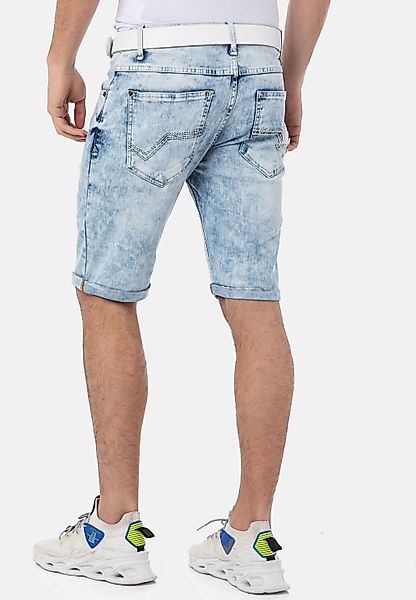 Cipo & Baxx Jeansbermudas "Shorts" schmal geschnitten günstig online kaufen