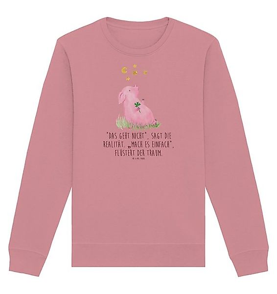 Mr. & Mrs. Panda Longpullover Schwein Glück Größe XL - Canyon Pink - Gesche günstig online kaufen