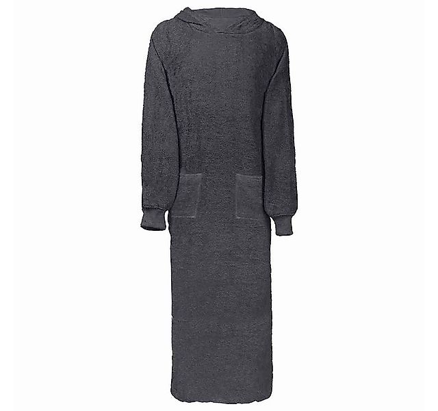 vidaXL Bademantel Decken-Hoodie KINN Anthrazit XXL Baumwolle, Baumwolle günstig online kaufen