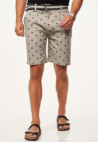 SOULSTAR Chinoshorts für Herren mit Palmenmuster günstig online kaufen
