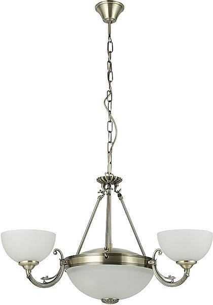 EGLO Hängeleuchte »SAVOY Pendellampe - Metallguss - E14;E27 - 3X40W;2X60W - günstig online kaufen