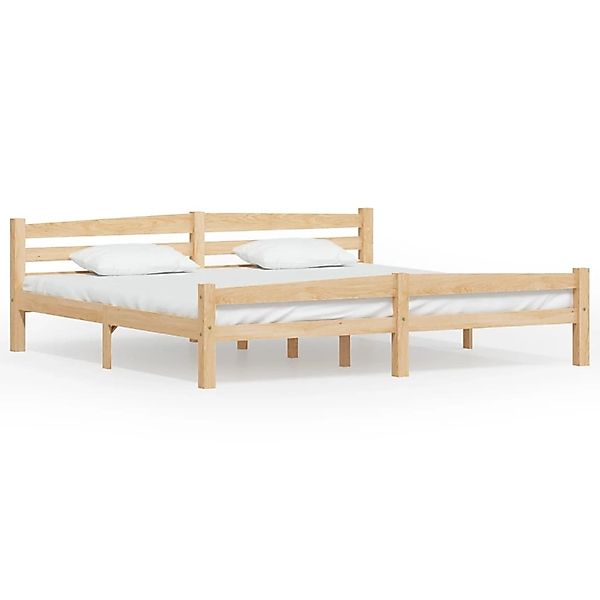 vidaXL Massivholzbett Kiefer 200x200 cm649481 günstig online kaufen