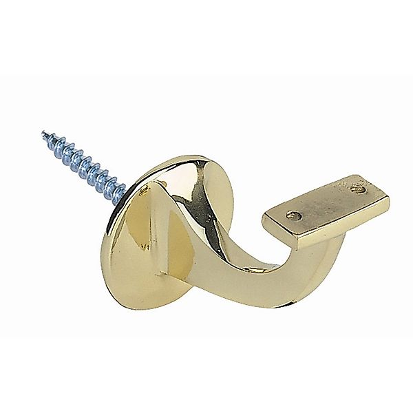 Handlaufkonsole Messing poliert - Handlauf Zubehör 2er Set günstig online kaufen