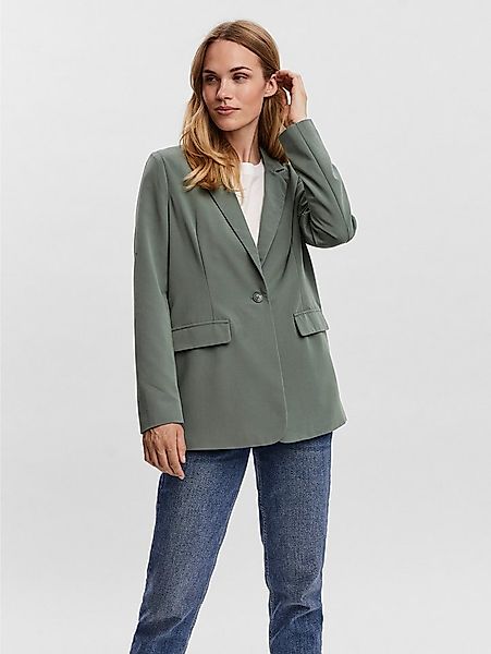 Vero Moda Longblazer VMZELDA LS LOOSE BLAZER NOOS lässige Form, 1-Knopf Ver günstig online kaufen