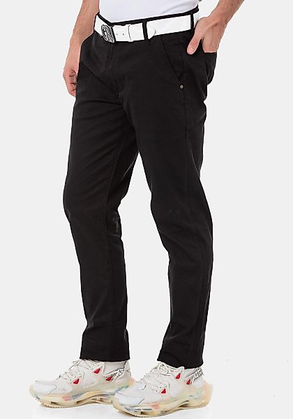 Cipo & Baxx Stoffhose "Hose", im modischen Slim Fit-Schnitt, CD842 günstig online kaufen