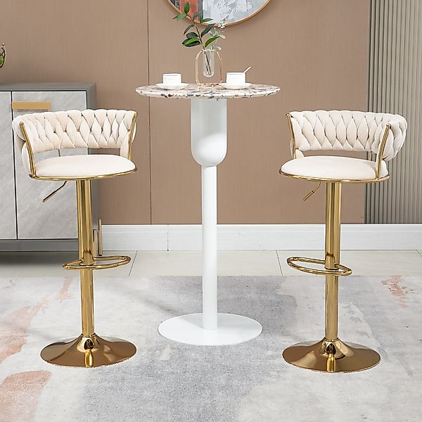 Merax Barhocker (2 St., gepolstert mit günstig online kaufen