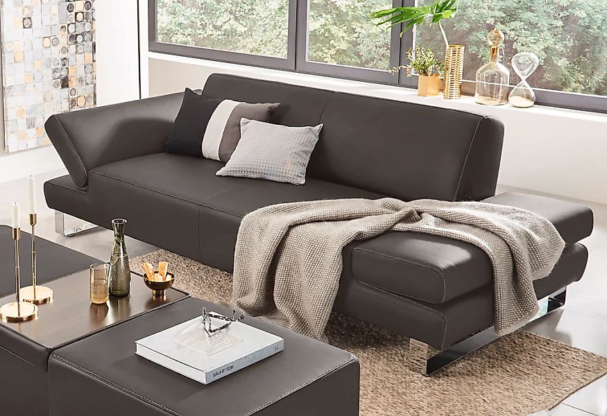 W.SCHILLIG 3-Sitzer "taboo Designsofa mit hohem Sitzkomfort", mit Normaltie günstig online kaufen