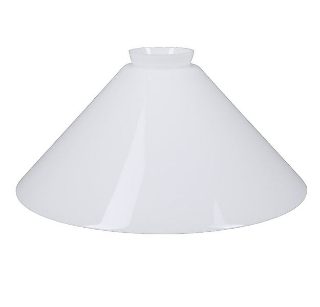 Home4Living Lampenschirm Schusterschirm Opal Weiß Ø 257mm Lampenglas E27 Er günstig online kaufen