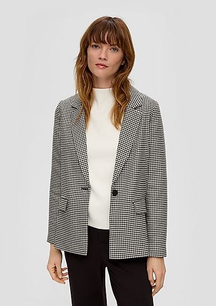 s.Oliver Jackenblazer Twill-Blazer mit Viskose günstig online kaufen