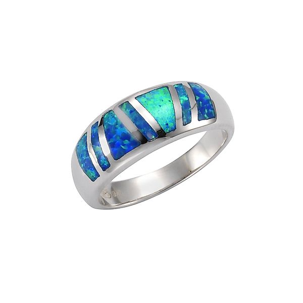 Vivance Fingerring 925/- Sterling Silber synth. günstig online kaufen