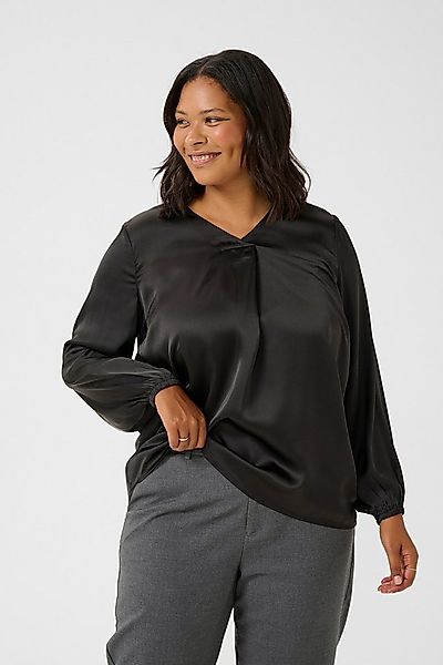 KAFFE Curve Langarmbluse Langarm-Bluse KClane Große Größen günstig online kaufen