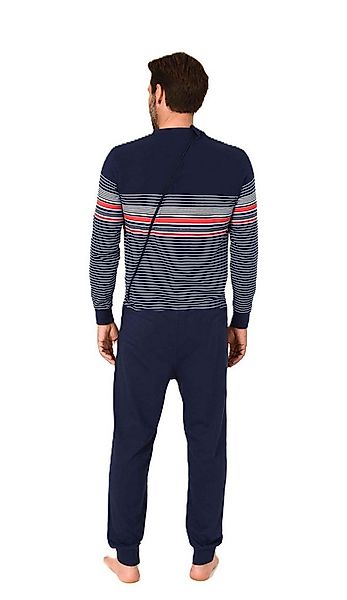 Normann Care Pyjama Herren Pflegeoverall langarm mit Reißverschluss am Rück günstig online kaufen