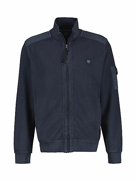 LERROS Sweatjacke "LERROS Strukturierte Sweatjacke mit Details" günstig online kaufen