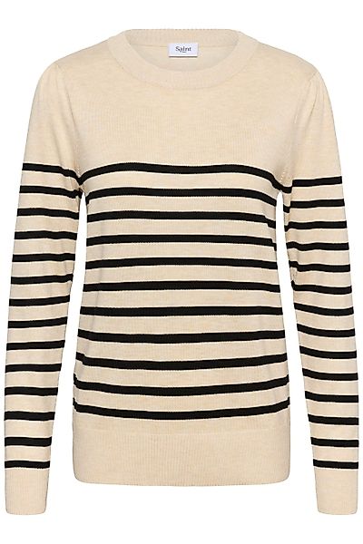 Saint Tropez Strickpullover "MilaSZ LS Striped" günstig online kaufen