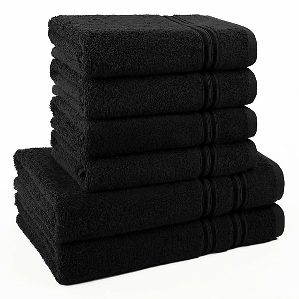 HAMMETEX Handtuch Set "6-teiliges Handtuch Set, 100% Baumwolle, Weich & Sau günstig online kaufen