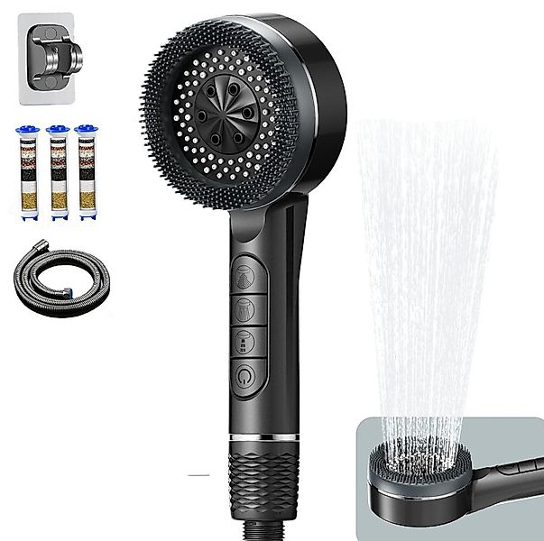 BlingBin Handbrause Duschkopf Hochdruck mit Filter,Wassersparend günstig online kaufen