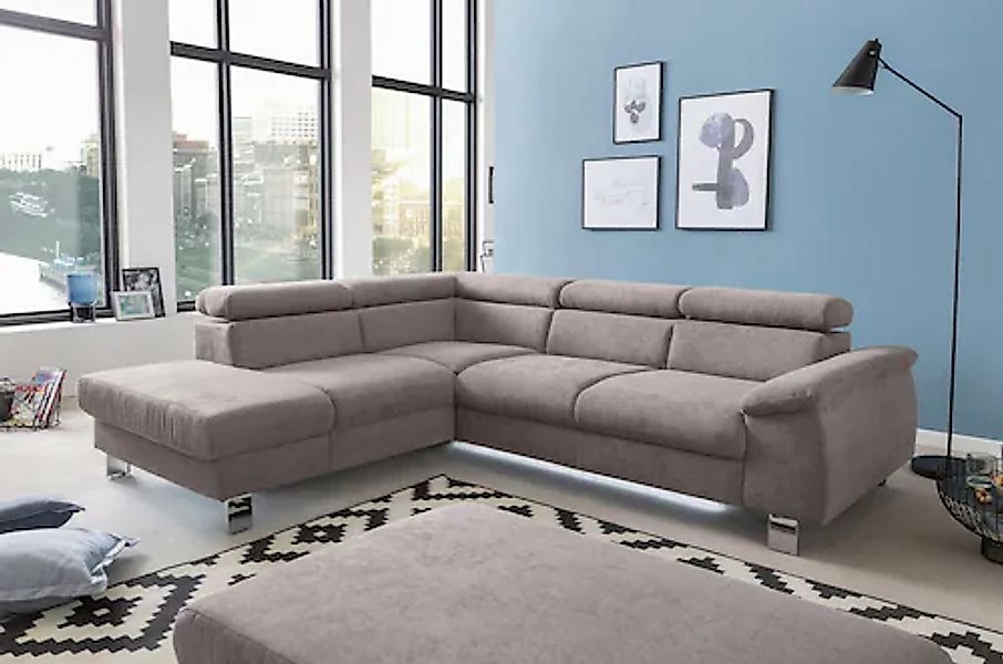COTTA Polstergarnitur »Komaris L-Form«, (Set), Set bestehend aus: Ecksofa m günstig online kaufen
