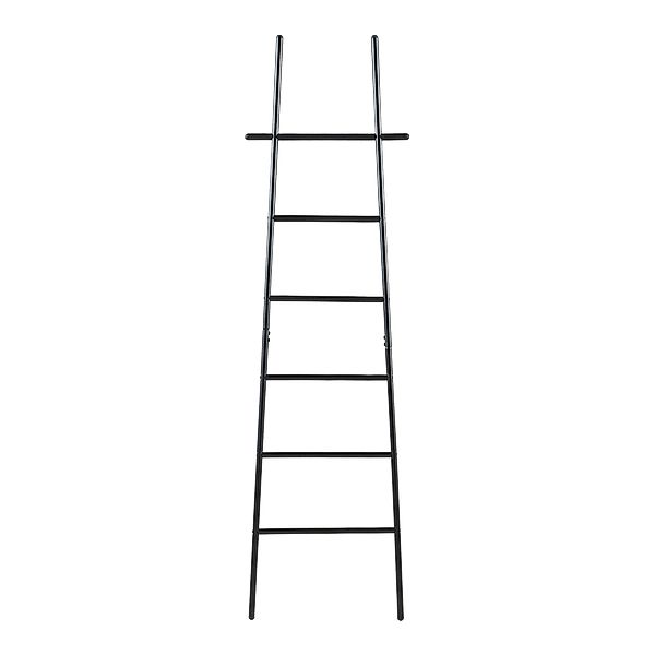 en.casa Handtuchleiter, »Øyer« 170x45x2cm Stahl Schwarz günstig online kaufen