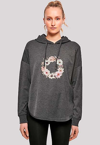 F4NT4STIC Kapuzenpullover "Rosa Blumenkranz" Premium Qualität günstig online kaufen