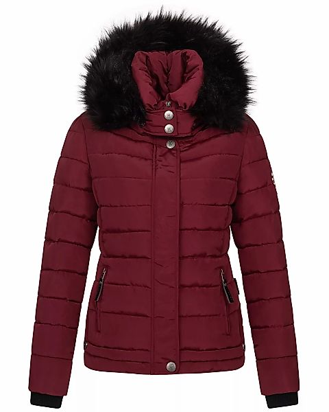 Navahoo Steppjacke "Chloe", hochwertige Winterjacke mit abnehmbarer Kapuze günstig online kaufen