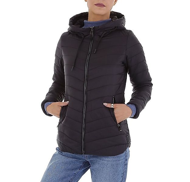 Ital-Design Steppjacke Damen Freizeit (87256532) Kapuze Leicht gefüttert Üb günstig online kaufen