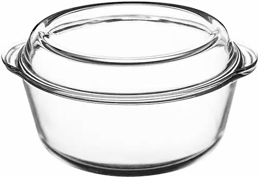 Mason Cash Auflaufform »Classic«, Borosilikatglas, rund, mit Deckel günstig online kaufen