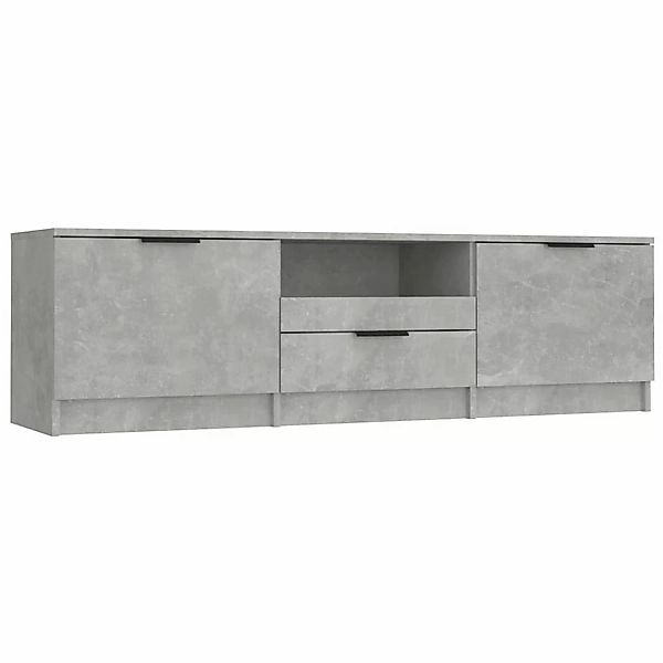 VidaXL TV-Schrank Betongrau 140x35x40 cm Holzwerkstoff günstig online kaufen