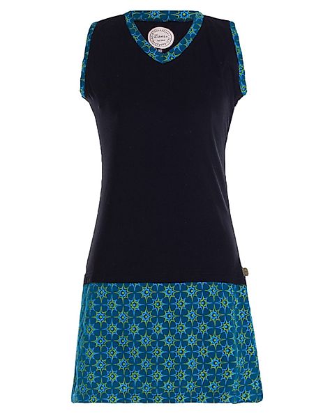 Vishes Sommerkleid Damen Sommerkleid Armlos Sternchen-Kleid günstig online kaufen