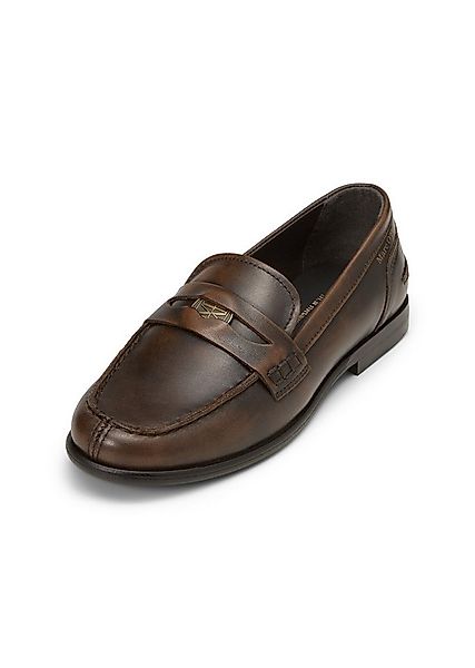 Marc O'Polo aus Rindleder in Vintage-Optik Loafer günstig online kaufen