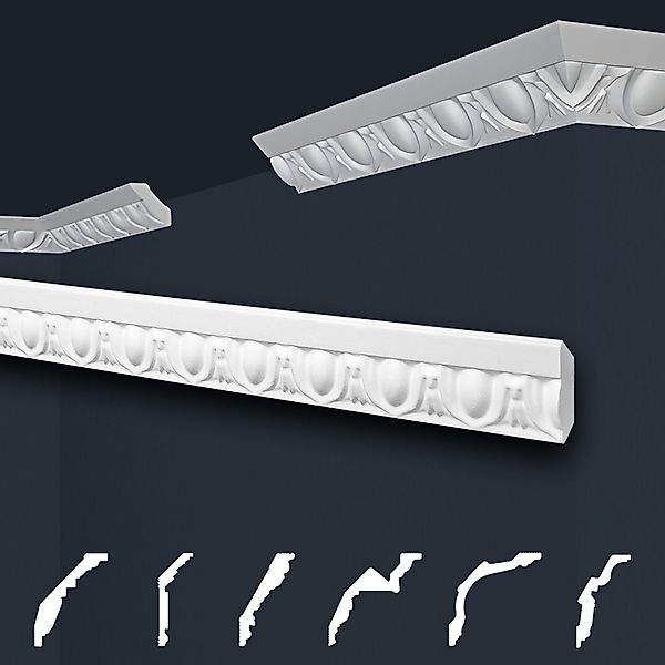 marbet design Stuckleiste B-02, 50 Meter, günstig online kaufen