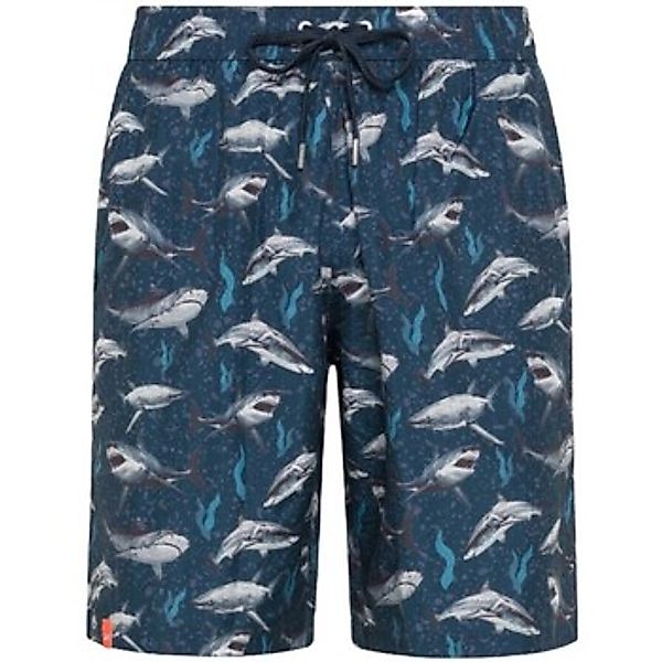 Sun68  Badeshorts Lange Badehose mit Allover-Print günstig online kaufen