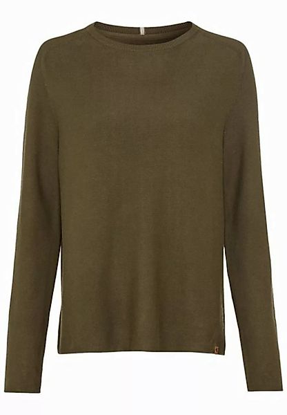 camel active Strickpullover KNITWEAR Dark Khaki günstig online kaufen