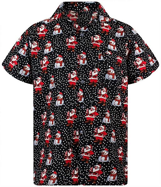 King Kameha Hawaiihemd Christmas Santa Likes Funky Hawaii-Hemd Kurzarm Fron günstig online kaufen