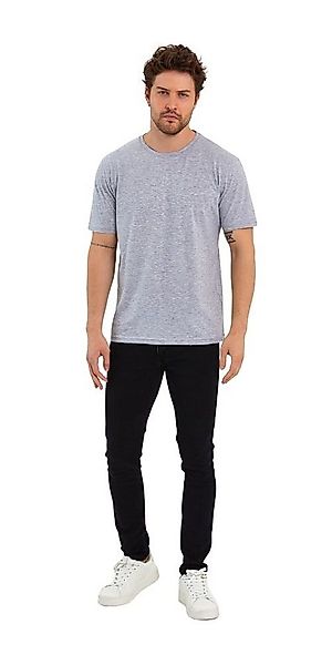 COMEOR T-Shirt Herren Basic T-Shirts Baumwolle (Packung, 1-tlg) mit gerader günstig online kaufen