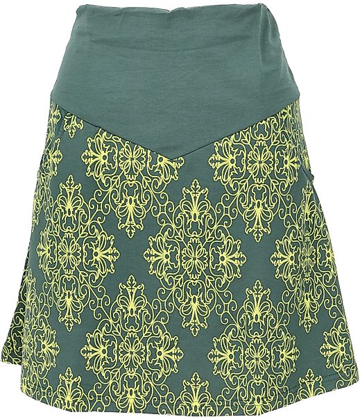 Guru-Shop Minirock Minirock aus Bio-Baumwolle, Boho günstig online kaufen