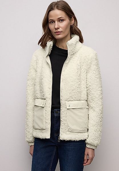 STREET ONE Fellimitatjacke mit aufgenähten Taschen günstig online kaufen